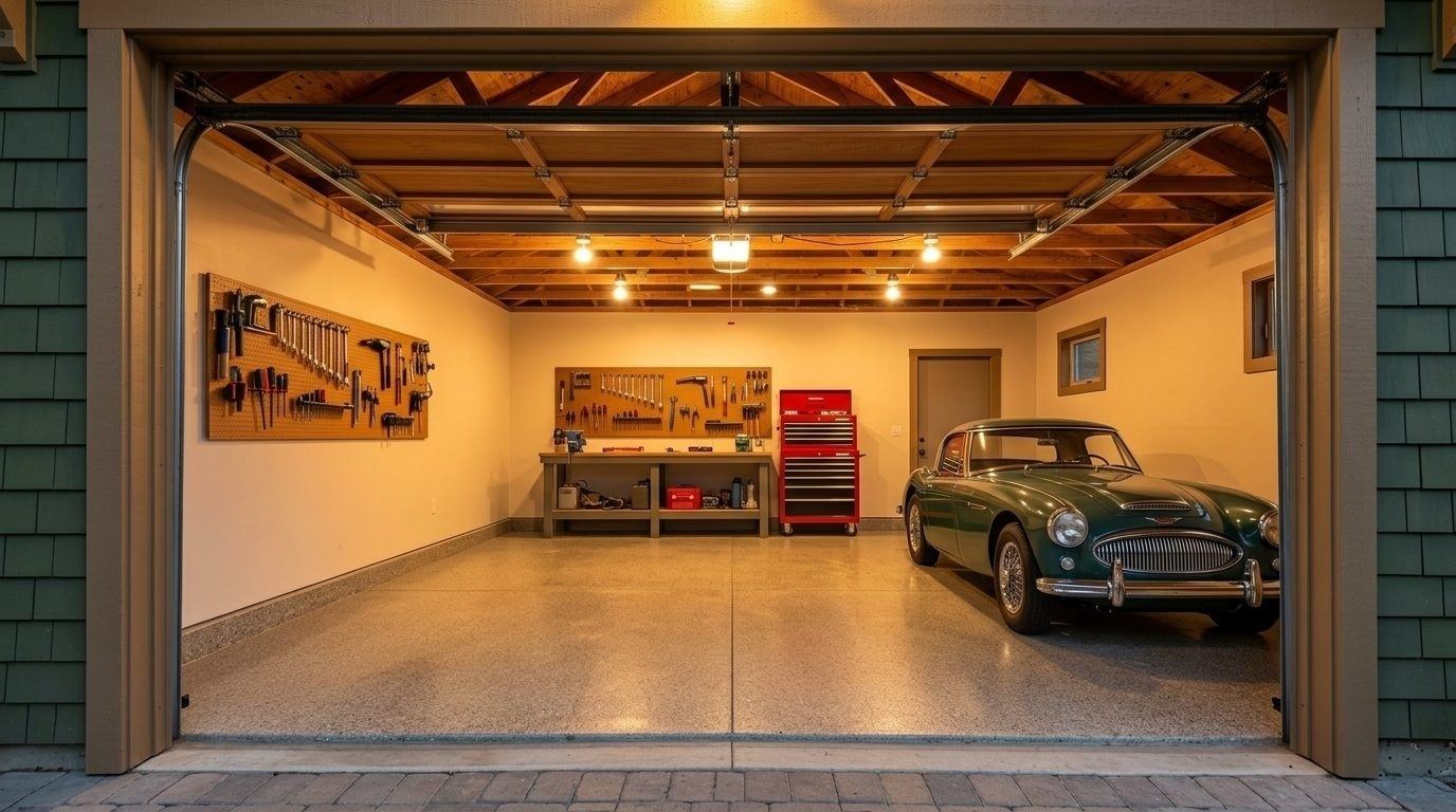 Power Garage Door Services Precision Mechanical Workshop in Panorama City, CA